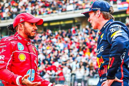 Max Verstappen & Lewis Hamilton