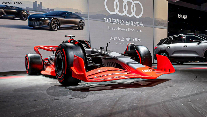 Audi F1 2026 concept car