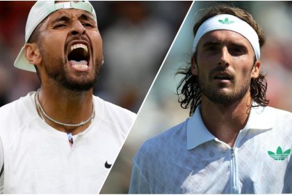 Nick Kyrgios and Stefanos Tsitsipas