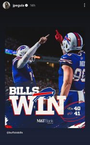 (Source: Instagram/Jpegula)