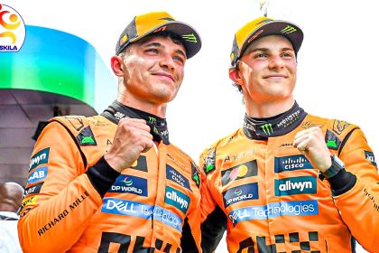 McLaren's Lando Norris, Oscar Piastri