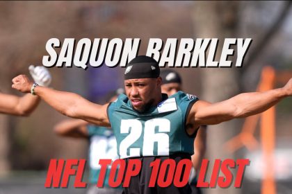 NFL TOP 100 list Top By Saquon Barkley