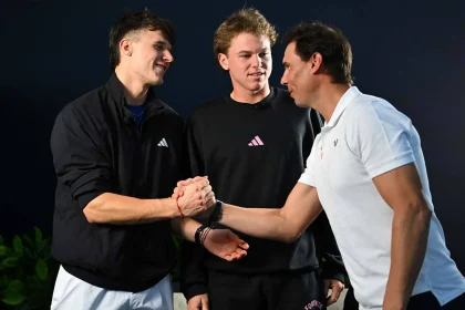 Rafael Nadal inspiring the next gen at ATP Finals
